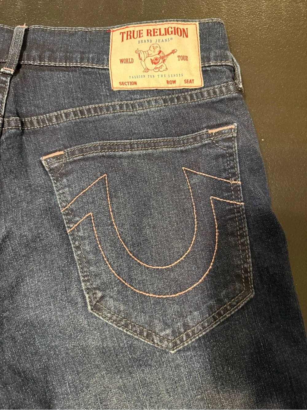 True Religion Indigo Jean Short - Classic Five-Pocket Style